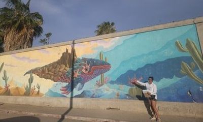 Walking Art Tour Murals and Sculptures
