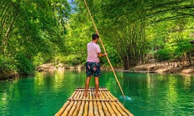St Lucia Bamboo Rafting and Rum Distillery Tour with Local Lunch