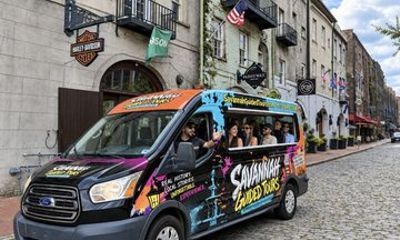 Guided Sightseeing Express Tour of Savannah's Historic District