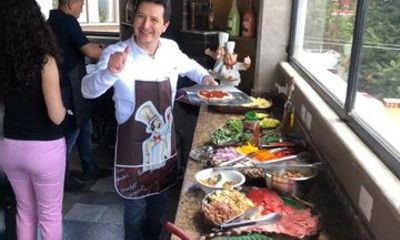 San Miguel Private Rooftop Pizza Mezcal Tasting
