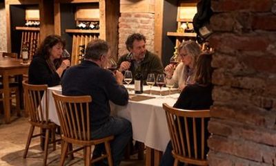 Chilean Wine Tasting and Regional Charcuterie in Underground Cellar