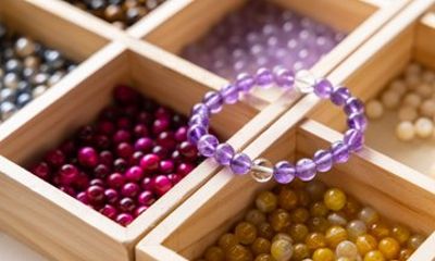Osaka Create Your Own Natural Stone Bracelet at DARUMA LAB.