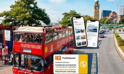 Hamburg Dungeon Admission and 24 Hour Hop On Hop Off Bus Tour