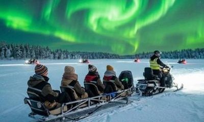 Searching Aurora with Sleigh Ride