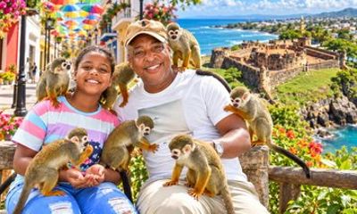 Puerto Plata City Tour Monkey Home and Cultural Experience