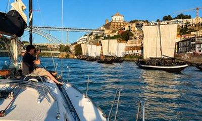 Porto Daytime Sailboat Cruise with Onboard Wine Tasting