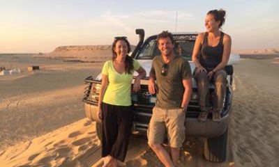 Fayoum Private 4×4 Safari Sandboarding Wadi El Rayan Waterfalls