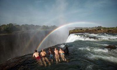 Devils Pool Guided Excursion with High Tea at Victoria Falls