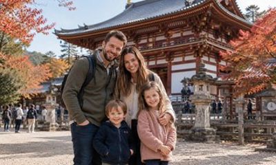 Private Deer and Japanese Scenic Photoshoot in Nara