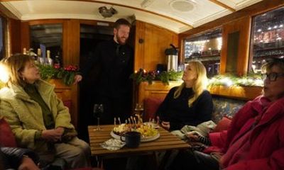 Amsterdam Light Festival Canal Cruise on a Historic Heated Boat