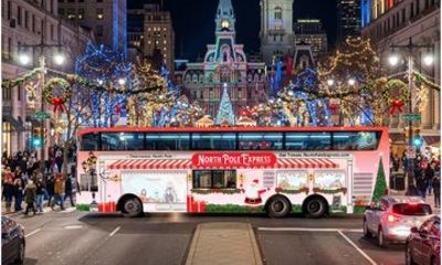 Philadelphia Holiday Lights Double Decker Bus Tour