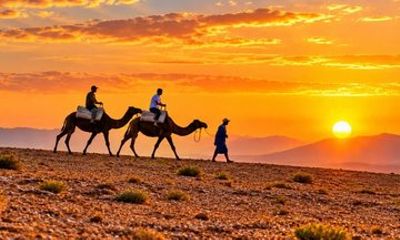 Agafay Desert Sunset Camel Ride from Marrakech