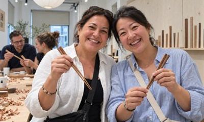 Chopstick Making Workshop with Engraving Option at Seoul