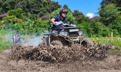 Chiang Mai ATV Adventure with Waterfall Visit and Bamboo Rafting