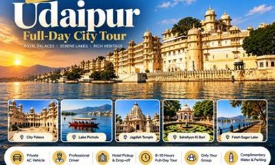 Private Full Day Udaipur City Tour with Hotel Pickup