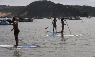 Rental of boards and stand up paddle lessons