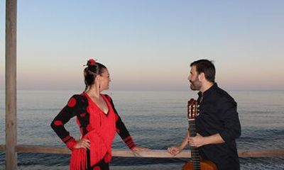 Flamenco evening and barbecue by the sea at the Blue Dolphin Beach Club