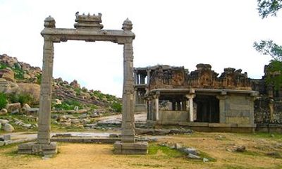 One day private tour of Hampi world heritage site with guide and car
