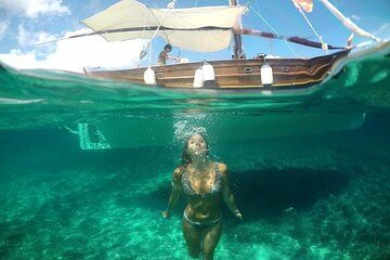 Full-Day Tour on Board a Gozzo in Asinara - pickup from Alghero