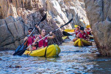 From Girona: Excursion to the Costa Brava with Kayak and Snorkel