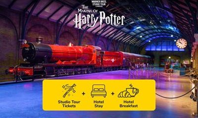 Warner Bros. Studio Tour London entry ticket and four-star hotel
